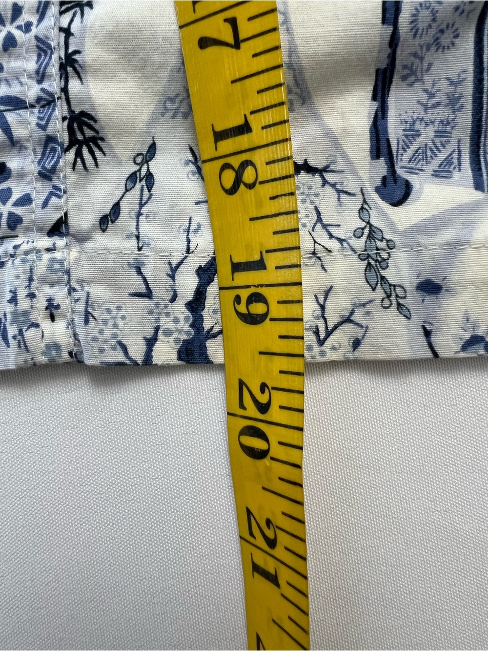 Etcetera Blue & White Chinoiserie style Cotton Skirt - Picture 9 of 12
